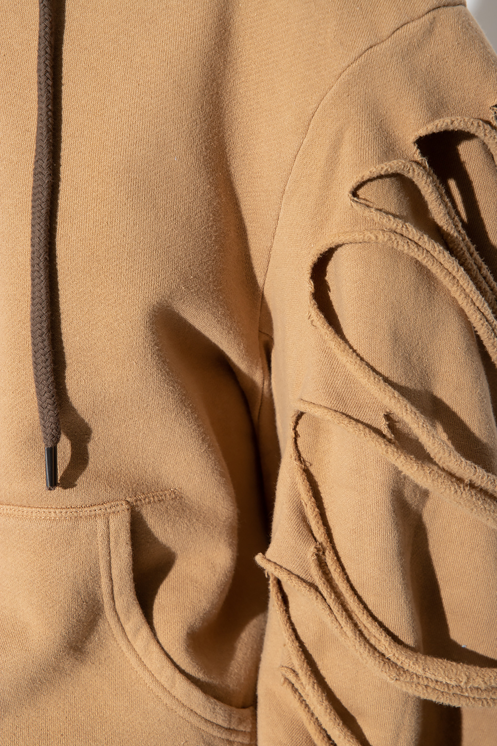 Beige Hoodie with pockets R13 Vitkac GB